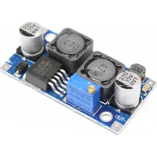 XL6009 Boost Module DC-DC Auto Boost Buck 3-32V Step Up to 5-35V Boost Converter Voltage Regulator Power Supply Module