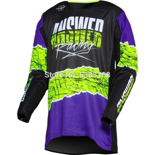 2020 moto Motocross Cycling Jersey MX Off Road Mountain Bike BMX DH Downhill Breathable mtb Jersey