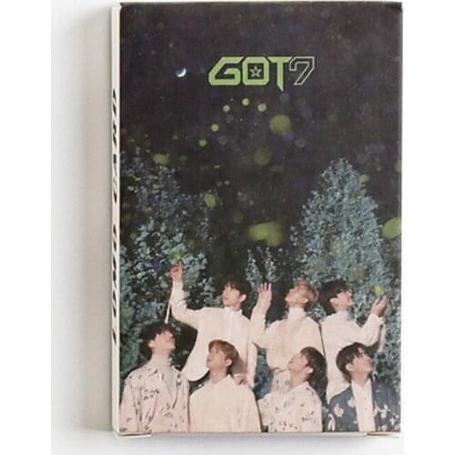 32Pcs/Set K-POP GOT7 New Album Paper Photo Card Self Made Lomo Card Photocard Fans Gift Collection