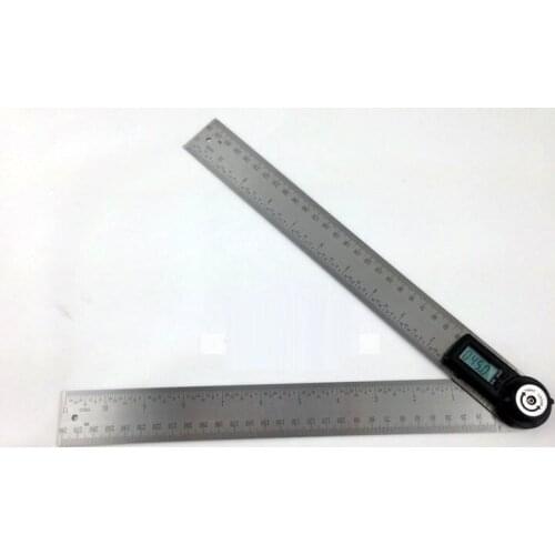 0-300MM 0.1 digital stainless steel electric protractor universal woodworker meter goniometer angle square gauge tool angle rule