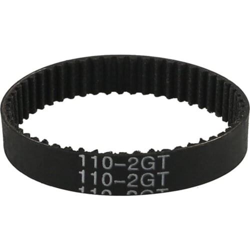 GT2 Closed Loop Rubber Timing Belt, Width 6mm, 3D Printers Parts, 110/112/122/158/200/280/300/400/610/852mm, Synchronous Belts