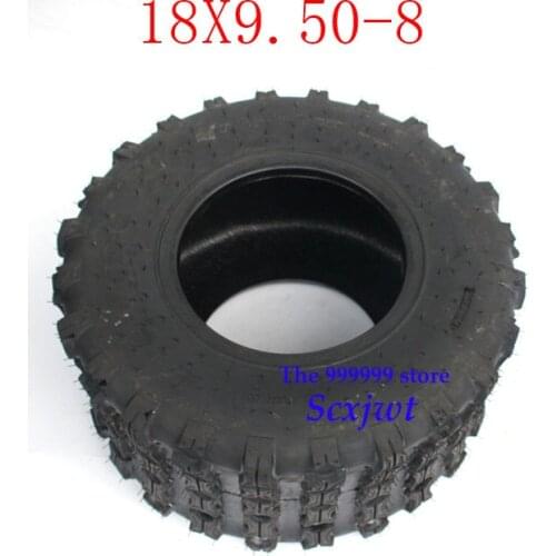 2PCS 18X9.50-8(220/55-8) Kart Auto Parts 7 inch ATV Tires 18X9.50-8 18*9.50-8 Highway Tire Wear-resistant Wheel Tires