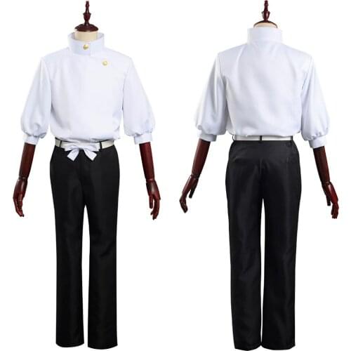 Anime Jujutsu Kaisen Yuuta Okkotsu Cosplay Costume Top Pants Outfits Halloween Carnival Suit