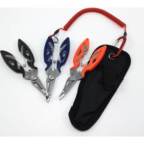 Multifunctional Fishing Line Pliers, Curved Nose Fishing Pliers, Wire Pliers, Hook, Open Loop, Replacement Hook Pliers