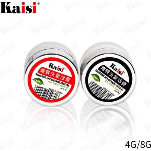 Kaisi Soldering Iron Tips Tinner Refresher Cream Cleansing/Refreshing Oxidized Soldering Tips Cleaning Crystal