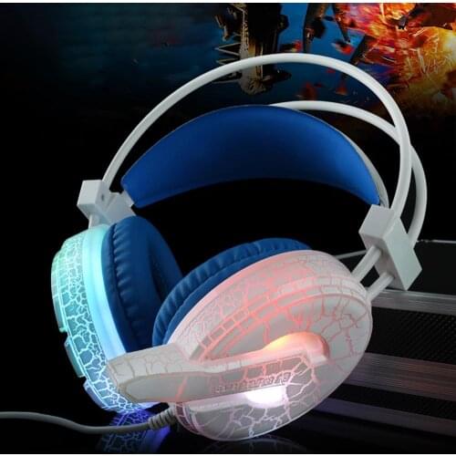PC Laptop Phone Headphone Game Headset Earphone with Microphone Volume Control