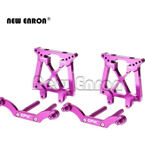 NEW ENRON ALUMINUM SHOCK TOWER & BODY POST FRONT / REAR FOR HPI 1/8 SAVAGE 21 SS 3.5 4.6 5.9 X XL RC MODEL CAR