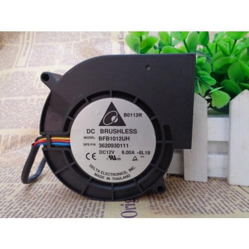 New original 9733 ultra-violent fan turbo exhaust fan 9.7cm 12V 6A BFB1012UH