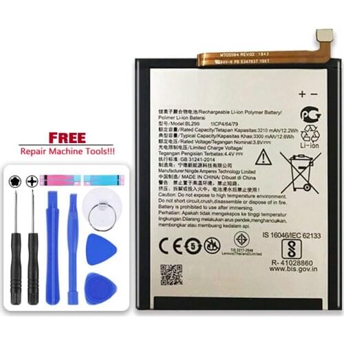 Original Kikiss BL299 3300mAh Battery For Lenovo Z5s Z5 s L78071 6.3 inch Bateria Batteries
