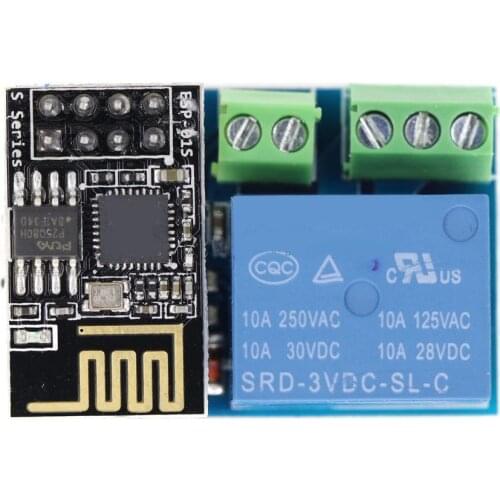 Relay Module WIFI Smart Socket ESP8266 ESP-01S Relay Smart Home Remote Control Unlock Set Remote Control Switch Mobile APP