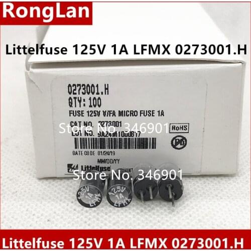 [SA]US special forces Littelfuse Fuses 125V 1A LFMX 0273001.H miniature fuse--20PCS/LOT