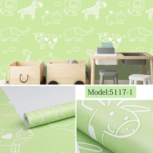 Solid color waterproof thickened pvc self-adhesive wallpaper bedroom wall paper warm living room student dormitory decoration