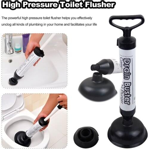 Toilet Plungers High Pressure Pump Cleane powerful air blaster plunge Dredge Air floor Drain Blaster Air Power Drain Blaster gun