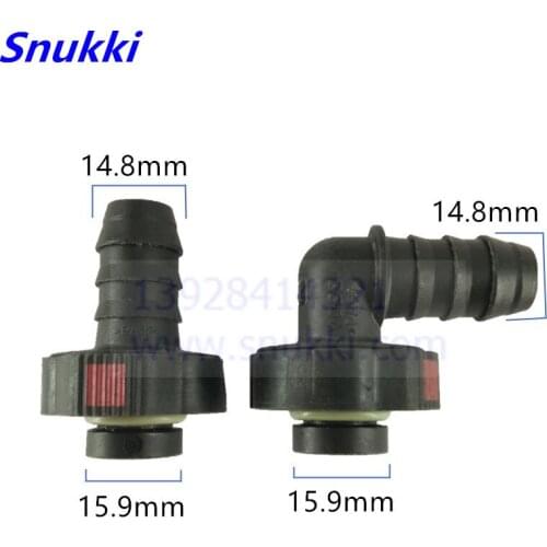 High quality plastic connector fuel line quick connector for shaanqi delong EFI car for big truck car 2pcs a lot