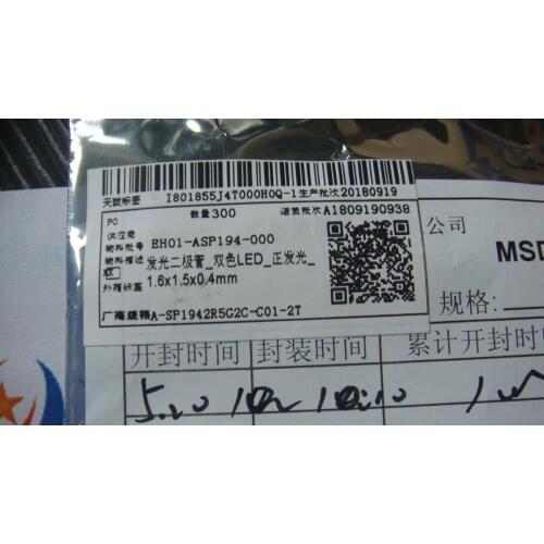 10pcs A-SP1942R5G2C-C01-2T LED Two-color led Positive illumination 1.6x1.5x0.4mm new original