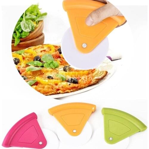 100Pcs/Lot Fashion Stainless Steel Cake Pizza Pastry Cutter Wheel Slicer Blade Knives Tool Kitchen Accessories