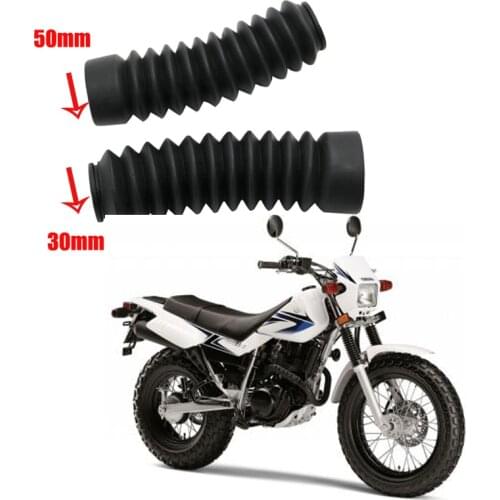 2) Rubber Front Fork Shock Absorber For Yamaha TW200 TW225 Protecting Gaiters Dust Cover Boot Gaitor Motorcycle TW 200 225