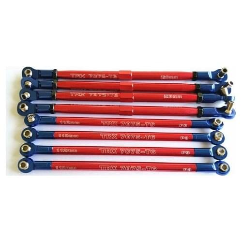 Aluminum 7075-T6 Steel Tie Rod for 1/10 TRAXXXA E REVO 2.0 RC CAR PARTS