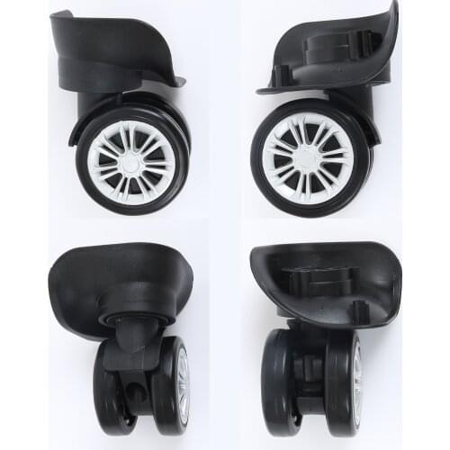 A Pair/Set Trolley Case Wheel Repair Universal Travel Suitcase Parts Accessories Luggage Wheel Replacement Universal Wheels