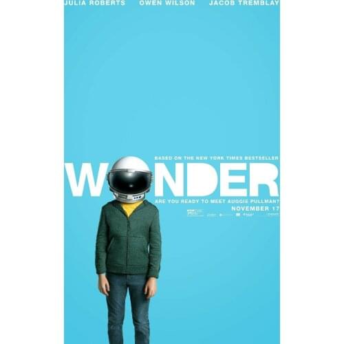 Wonder Movie Art print Silk poster Home Wall Decor