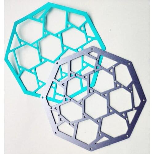 Metal Honeycomb mirror paper die cutting dies for Scrapbooking/DIY Easter wedding Halloween Easter card