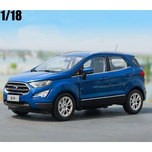 1:18 Scale FORD ECOSPORT SUV Alloy Car Model Metal Die-cast Souvenir Display Adult Gifts Toys Collection Free Shipping