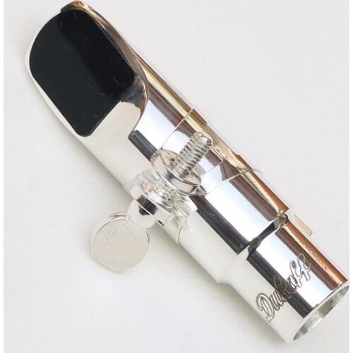 Music Fancier Club Professional Tenor Soprano Alto Saxophone Metal Mouthpiece Silver Plated Sax Mouth Pieces Accessories D7 D8