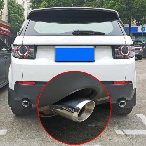 Stainless Steel Car Muffler End Pipe Exhaust Tips for Land Rover Discovery Sport 2015 Styling Only