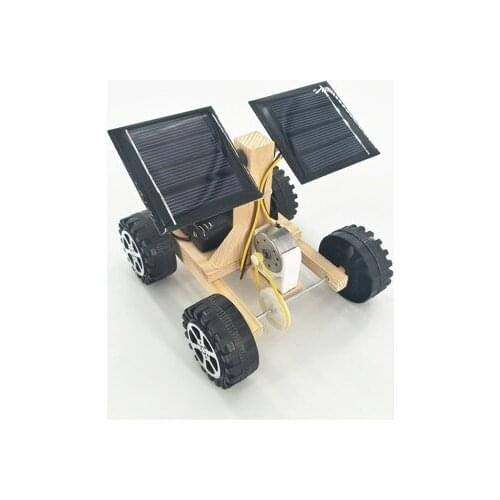 Science and Technology Small-scale Manufacture of Childrens Assembling Model Material for Solar Space Lunar Exploration Vehicle