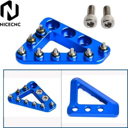 NICECNC Motorcycle Rear Foot Brake Pedal Lever Step Tip Plate For Sherco SEF-R 250 300 2014-2019 SEF-R 450 2015-2019