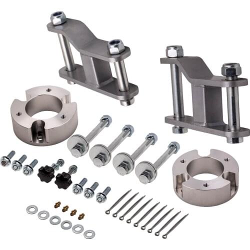 2" Inch Front Shock Spacers & Rear Extended Shackles For Nissan Navara D40 05-15