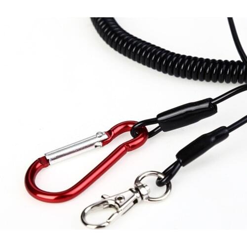 Raft road raft rod raft fishing missed rope wire guard rod rope put rod rope guard pole rope with carabiner rope wholesale