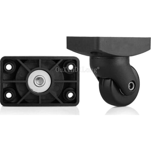 1Pair Replacement Suitcase Parts Wheel 360 Degrees Spinner Luggage Wheels Accessories For Suitcase DIY JF1744