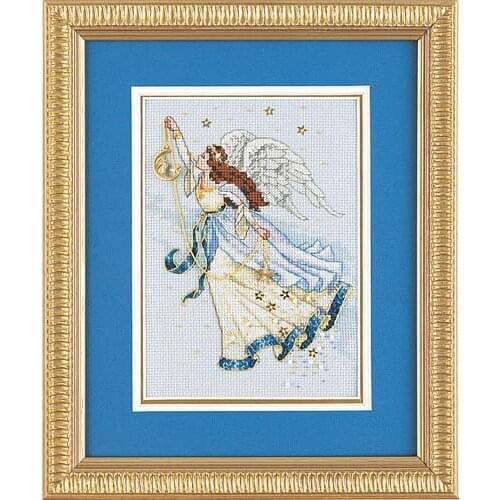 100% egypt COTTONFree Delivery Hot Sell Lovely Counted Cross Stitch Kit Twilight Angel Fairy Dim 06711