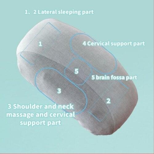 4D breathable air fiber pillow for cervical protection pillow for sleeping