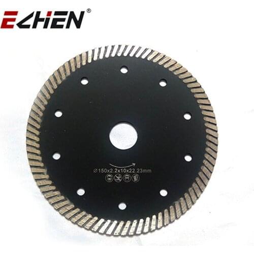 5 Inch sintered turbo diamond saw blade cutting disc Circular for Cutting of marble stones ceramic tile
