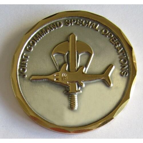 Promotion stamping zinc alloy metal challenge coin badge