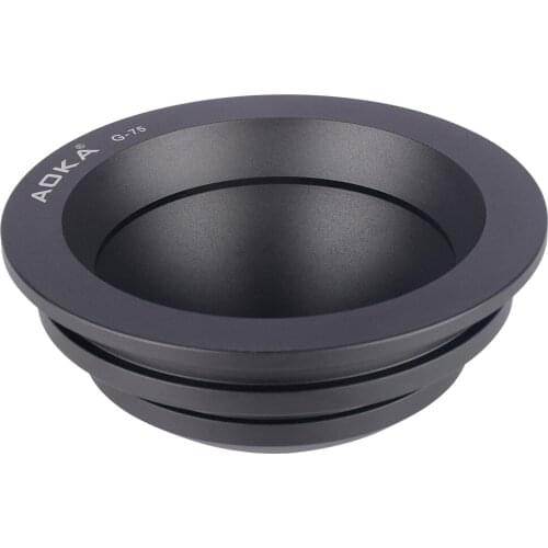 AOKA G-75 75mm Ball Bowl Accessory For GITZO MANFROTTO SACHTLER Video Tripod Aluminum Ball Bowl Free Shipping