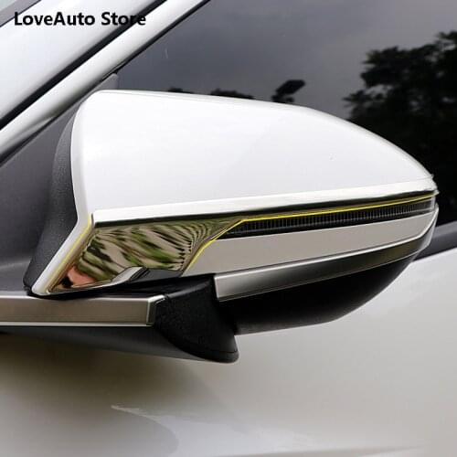 Car Side Door Mirror Rearview Mirror Anti-friction Anti-collision Strip Sticker for Hyundai Tucson NX4 2021 2022 Accessories