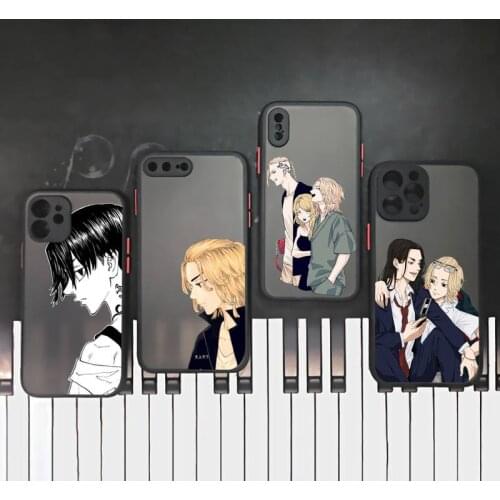 Tokyo Revengers Phone Case For iphone 12 11 8 7 plus mini x xs xr pro max matte transparent cover