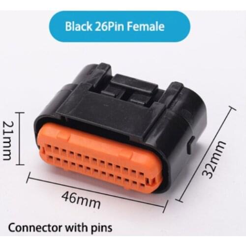 MX23A18SF1 MX23A18XF1 50 sets 26pin Automotive cable wire electric plug Ignition wiring harness ECU connector