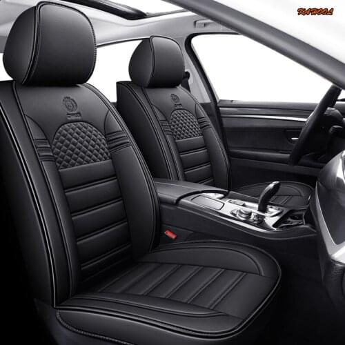 KAHOOL leather car seat cover For peugeot 208 207 201 301 307 sw 508 sw 308 206 4007 2008 5008 2010 3008 607 507 car seats