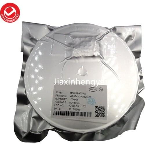 ME6119A33PG ME6119A33 SOT-89 Original and New 1000PCS/LOT Free Shipping