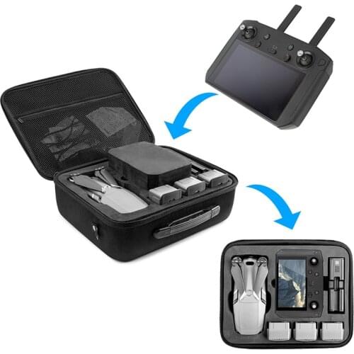 Mavic 2 Bag Hard Shell Carrying Case for DJI Mavic 2 Pro/ Mavic 2 Zoom Shoulder Bag for DJI Smart Controller and Battery Storage