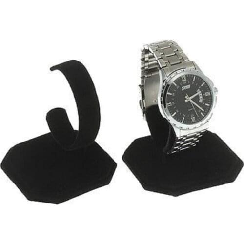 Suede Watch Frame C-type Bracelet Frame Suede Scratch-resistant Watch Display Stand Bracelet Storage Rack Product Displa