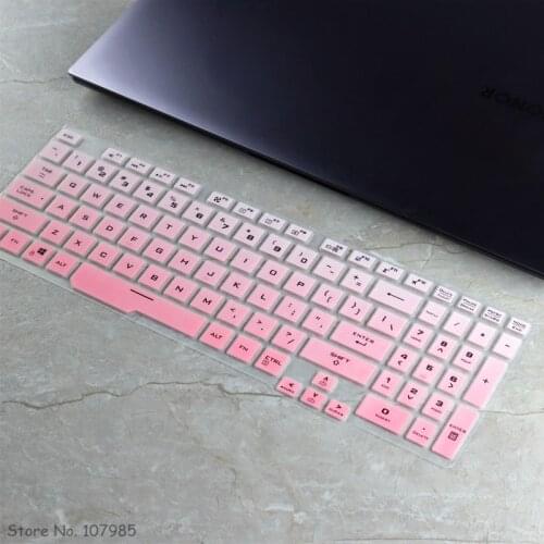 Keyboard Cover Skin Protector For ASUS TUF Gaming A15 FA506 Fa506ii FA506iu FA506iv / Asus TUF A17 FA706 FA706iu Fa706ii Laptop