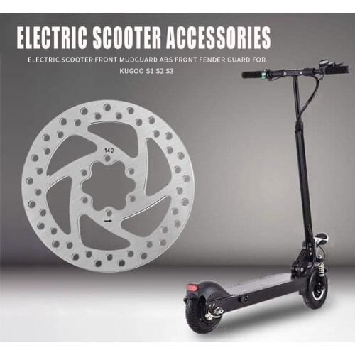 140mm Electric Scooter Brake Pads Steel Disc Rotor Pad Replacement Parts for 10 inch Kugoo M4 Skateboard Accessories Parts
