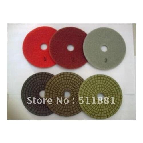 3 step pads| 3'' 80mm NCCTEC Diamond Wet Polishing Pads| Save your time and money