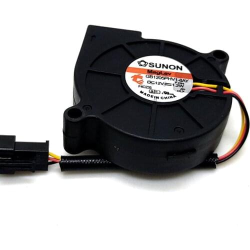3D printer blower Original New For Sunon 5015 12V magnetic suspension mute blower gb1205phv1-8ay 5cm speed measuring turbofan