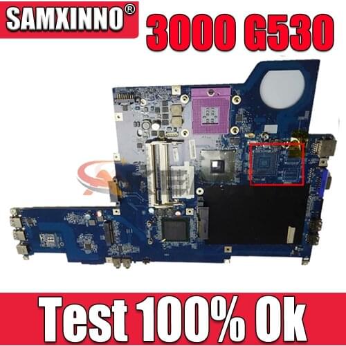 Akemy 43N8342 JIWA3 LA-4212P Main Board For Lenovo 3000 G530 Laptop Motherboard GL40 DDR2 Free cpu